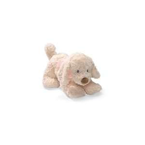  Auggie Doggie 14 Inch Plush Tan Puppy Dog With Pink Bow By 