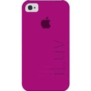   Pink SILK Translucent Ultra Thin Case For iPhone 4 DE7305 Electronics