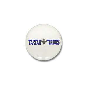  Tartan Terrors Music Mini Button by  Patio, Lawn 