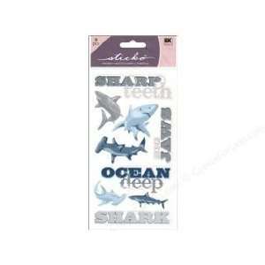  EK Sticko Stickers Jaws (Pack of 3) Arts, Crafts & Sewing