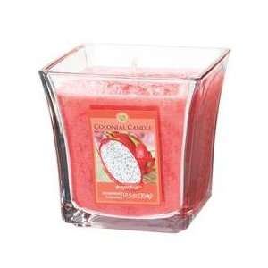  Dragon Fruit 12.5 oz Scented Square Flared Jar Candles 