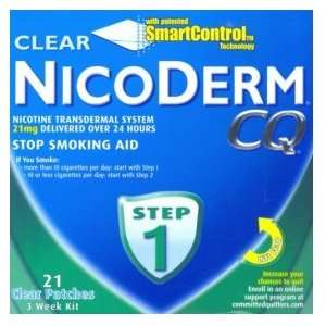   Week Kit   21 Clear Nicotine Patches