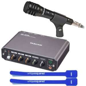   Interface w/ M Audio Broadcast Mic & Cable Ties Musical Instruments