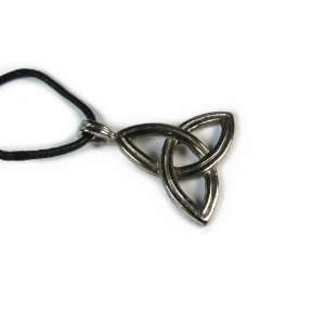  Triskele the Trinity Pewter Pendant on Adjustable Corded 