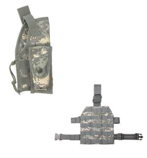 Military Army MOLLE COMPATIBLE Leg Rig & Gun Holster  