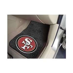  San Francisco 49ers NFL Car Floor Mats (2 Front) Sports 