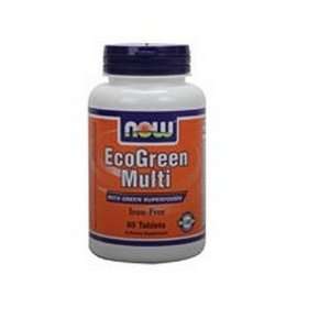  Now Foods Eco Green Iron Free Multi, 60 Tablets Health 
