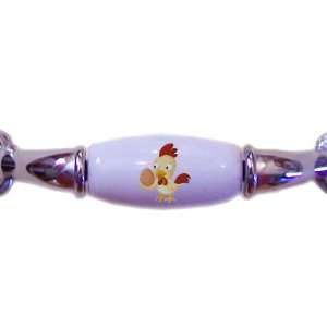  Chicken with Egg CHROME DRAWER Pull Handle