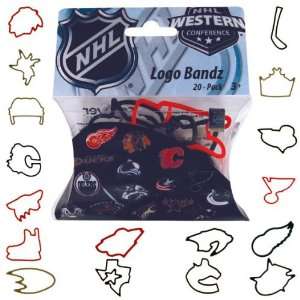  NHL  Western Conference Teams Logo Bandz Sports 