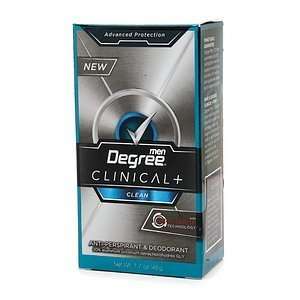  Degree Men Clinical+ Antiperspirant & Deodorant, Clean, 1 