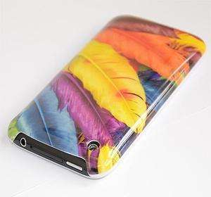   Feather Hard Case Cover for Apple iphone 3G 3Gs +Screen Protector