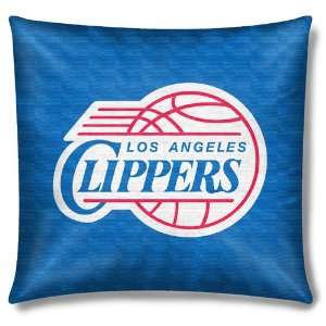  Los Angeles Clippers NBA Toss Pillow (18x18) Sports 