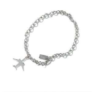  787 Dreamliner Sterling Silver Bracelet 