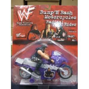  WWF Bump N Bash Motorcycle Radical Rides Undertaker by 