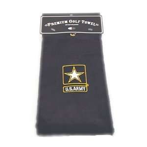  U.S. Army Embroidered Golf Towel