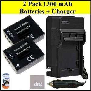  Panasonic DMC TZ5 Digital Camera Battery & Battery Charger 