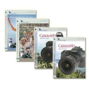 Blue Crane Digital Canon 60D DVD 4 Pk Volume 1 & 2, Eyes 