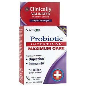  Natrol Probiotic Intestinal Max 10 Veg Caps Health 
