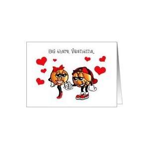  Basketball Sports Themed Valentines Day Cards Card 