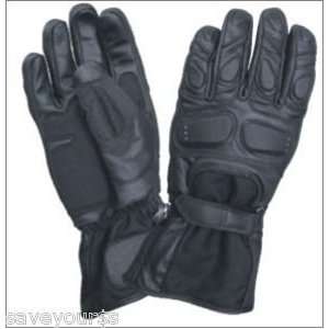  Leather Gel Padded Riding Gloves with Cordura X Large 