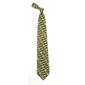  GREEN BAY PACKERS Team Logo (Pattern 2) 100% SILK TIE 