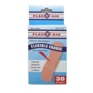  30 Count Flexible Fabric Bandages Case Pack 72   346699 