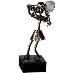  Unique Nuts and Bolts Female Tennis Player Trophy on 