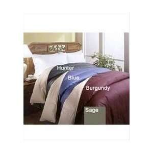  Classic Reversible Blue/Khaki King Color Down Comforter 