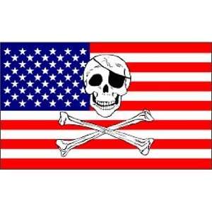  Pirate Flag  USA Jolly Roger Patio, Lawn & Garden