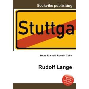  Rudolf Lange Ronald Cohn Jesse Russell Books