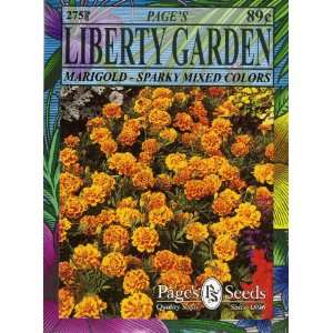  Liberty Garden Marigold, Sparky Patio, Lawn & Garden