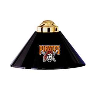  Pittsburgh Pirates 3 Shade Metal Billiard Pool Light 