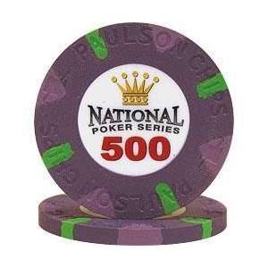   Pack  Paulson National Poker Series Poker Chips 