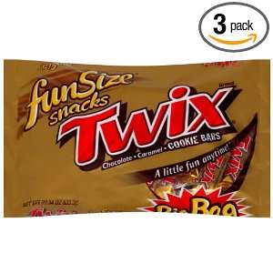 Twix Caramel Funsize, 22.34 Ounce (Pack Grocery & Gourmet Food