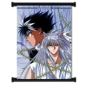  Yu Yu Hakusho Hiei and Kurama Anime Fabric Wall Scroll 