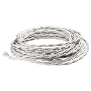   Wire   Silver White   18 Gauge   Twisted Cord Arts, Crafts & Sewing