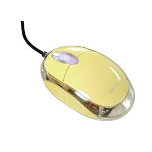  Saitek PM09Aygn Notebook Optical Mouse (Yellow Green 