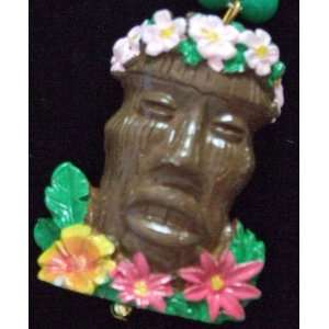  Tropical Tiki Head Luaua Mardi Gras Bourbon Street Mardi 