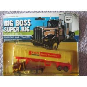  Big Boss Super Rig Exxon Tanker Toys & Games