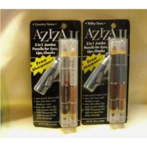 Aziza II Jumbo Eye Color Pencil 2 Pack in Valley Tones 