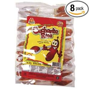 El Azteca Spoon new w/chili Bag, 24 Count (Pack of 8)  