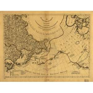  1775 map of Russian Far East