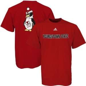   Youngstown State Penguins Red Prime Time T shirt