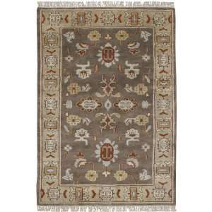   Brown Tan Traditional 2 6 x 8 Runner Rug (BNG 5006)