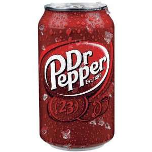 Dr. Pepper   36/12 oz. cans   CASE PACK OF 4  Grocery 