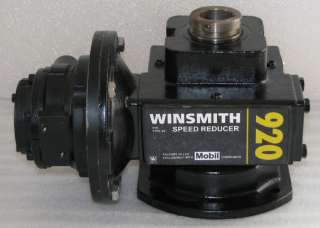 Winsmith Worm Gear Reducer D 90 Type SE No. 920MDSF  
