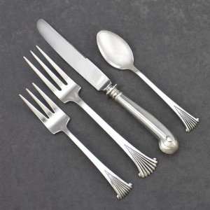  Onslow by Tuttle, Sterling 4 PC Setting, Luncheon Size 