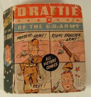 DRAFTIE OF THE US ARMY WHITMAN BETTER LITTLE BOOK 1943  