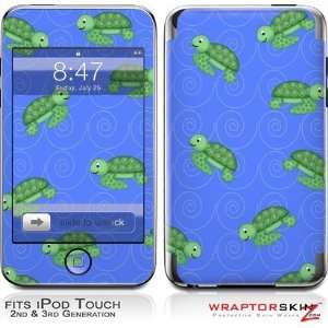  iPod Touch 2G & 3G Skin and Screen Protector Kit   Turtles 