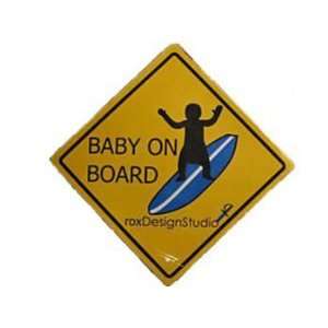  Baby on Board (surf) Magnet Case Pack 25 Automotive